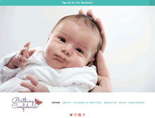 Tablet Screenshot of birthingconfidence.com